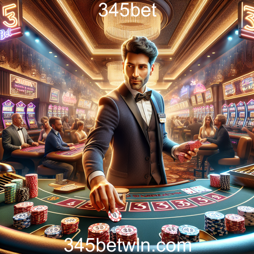 A Experiência Imersiva do Cassino Ao Vivo no 345bet